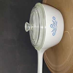 Corningware Cornflower Blue Pattern P-82-B 1 - 1.5 Pint Saucepan